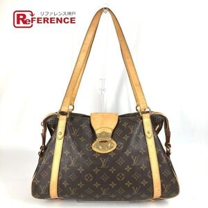 Louis Vuitton Monogram Stresa Shoulder Tote Bag Canvas Brown
